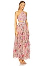 view 2 of 4 Lily Flower Maxi Dress in Orange