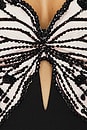view 4 of 4 MINIVESTIDO BUTTERFLY in Black & Off White