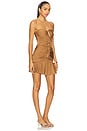 view 2 of 3 Moonlight Jersey Strapless Mini Dress in Brown