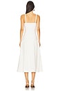 view 3 of 4 TROPIC リネンミディ丈ドレス in Off White