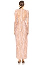 view 3 of 4 Botanic Retro Tulle Maxi Dress in Light Pink
