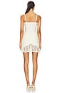 view 3 of 4 Samba Fringe Mini Dress in Off White