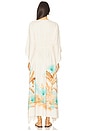 view 4 of 4 Bananeira Tropical Long Cover Up in Beige