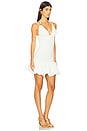 view 2 of 4 Breeze Jacquard Slower Mini Dress in Off White