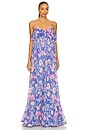 view 1 of 3 Amaryllis Maxi Dress in Blue