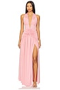 view 1 of 4 Moonlight Jersey Gown in Pink