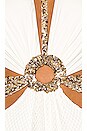 view 4 of 4 Beaded Cutout Beach Dress in White