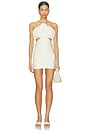 view 1 of 4 Sunstone Lycra Mini Dress in Off White