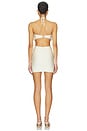 view 3 of 4 Sunstone Lycra Mini Dress in Off White
