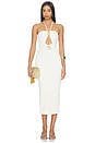 view 1 of 4 Luna Knit Midi Dress in Off White