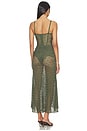 view 3 of 3 Sirena Mesh Maxi Dress in Green