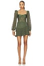 view 1 of 3 VESTIDO SIRENA in Green