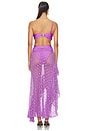 view 4 of 5 Sirena Mesh Flower Maxi Dress in Lilac