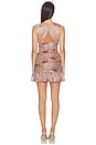 view 3 of 4 Feathers Mini Dress in Rose