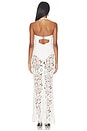 view 4 of 4 Gal Embroidery Maxi Dress in White