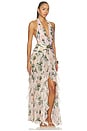 view 2 of 4 ROBE MAXI LOTUS in Light Pink