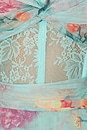 view 5 of 4 Flora Mist Long Dress in Blue