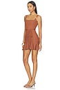view 2 of 3 Cora Knit Mini Dress in Brown