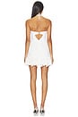 view 4 of 4 Gal Embroidery Mini Dress in White