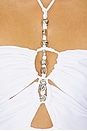 view 5 of 4 Gal Embroidery Mini Dress in White