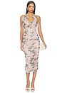 view 1 of 3 Lotus Midi Dress in Light Pink