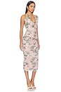 view 2 of 3 Lotus Midi Dress in Light Pink