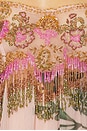 view 5 of 4 Boho Printed Flowing Slip Gown in Rose