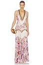 view 1 of 4 Boho Fringe Gown in Multi