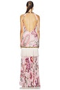 view 4 of 4 Boho Fringe Gown in Multi