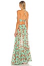 view 3 of 3 Seashell Cutout Beach Dress in Sea Green