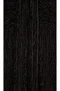 view 4 of 4 Textured Velvet Plunge Gown in Black