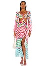 view 1 of 3 Antibes Cut Out Beach Dress in Multi