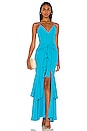 view 1 of 3 Bo Maxi Dress in Bright Turquoise