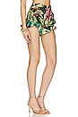 view 2 of 4 x REVOLVE Tropicalia Linen Shorts in Black