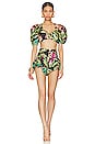 view 4 of 4 x REVOLVE Tropicalia Linen Shorts in Black