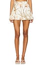 view 1 of 6 Botanic Retro Short in Off White