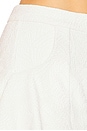 view 6 of 6 Breeze Jacquard Flutter Short in Off White