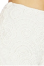 view 7 of 6 Gal Embroidery Short in Off White
