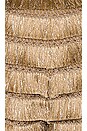 view 5 of 5 Metallic Fringe Shorts in Gold