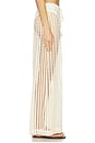 view 3 of 6 Selene Mesh Pant in Off White