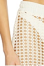 view 6 of 6 Selene Mesh Pant in Off White