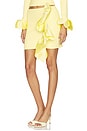 view 3 of 6 Taffeta Tarsila Skirt in Yellow