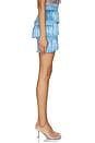 view 3 of 6 Clara Fringe Mini Skirt in Blue