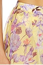 view 6 of 6 FALDA MAXI PEONY PRINT in Yellow