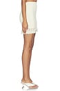 view 4 of 6 Twilight Mesh Mini Pearls Pearl Embroidery in Off White