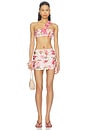 view 6 of 6 Orchid Bloom Mini Skirt in Rose