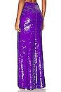 view 3 of 5 Sequin Maxi Skirt in Purple
