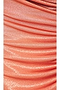 view 5 of 5 Ruched Midi Skirt in Terracotta