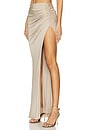 view 3 of 6 Dune Long Skirt in Beige