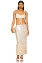 view 5 of 6 SAIA MIDI DE PAETÊS in Off White